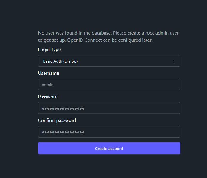 Login Page